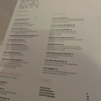 Mad & Vin - Menu - New American Near Me - Solvang, California Mad & Vin - Menu - New American Near Me - Solvang, California