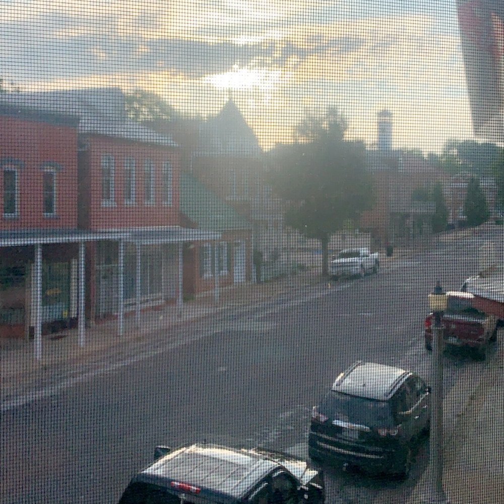 Hermann Crown Suites - View from the room window - Hotels Near Me - Hermann, Missouri