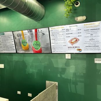 Craig's Cafe and Bakery - Pictures of the three screens behind the place where you place your order - Coffee & Tea Near Me - Hialeah Gardens, Florida Craig's Cafe and Bakery - Pictures of the three screens behind the place where you place your order - Coffee & Tea Near Me - Hialeah Gardens, Florida
