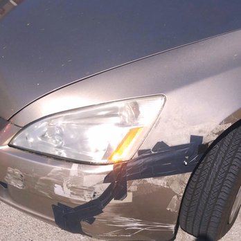 B&B Auto Body Works - Before: Yes, I believe duct tape can fix anything. - Body Shops Near Me - Burbank, California B&B Auto Body Works - Before: Yes, I believe duct tape can fix anything. - Body Shops Near Me - Burbank, California