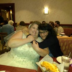 Mamma Lucia of Olney - My friend Carmen at the reception.