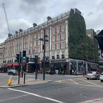 Bag O' Nails - View from my outside table across the street - Pubs Near Me - London, XGL