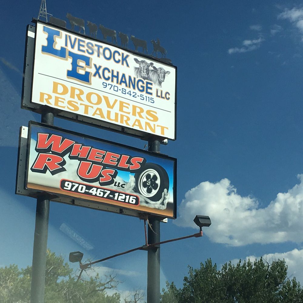 Drovers Culinary Cafe - Sign. Not much more to say about this. - Cafes Near Me - Brush, Colorado