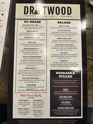 Menu photo 2 Driftwood Ogallala, NE