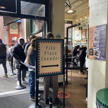Pike Place Chowder - Line - Seafood Near Me - Seattle, Washington Pike Place Chowder - Line - Seafood Near Me - Seattle, Washington