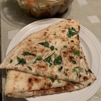 Spicebros Millwoods - Garlic naan - Indian Near Me - Edmonton, Alberta