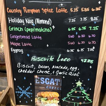 Rescate Coffee - Holiday Menu 2025 - Coffee & Tea Near Me - Elk Grove, California Rescate Coffee - Holiday Menu 2025 - Coffee & Tea Near Me - Elk Grove, California