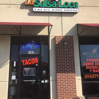 La Salsa Loca Tacos and More - Entrance - Mexican Near Me - Mesquite, Texas La Salsa Loca Tacos and More - Entrance - Mexican Near Me - Mesquite, Texas