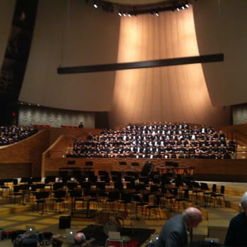 Bing Concert Hall - From the last row of the lower section. Music department showcase 1.13.13 - Performing Arts Near Me - Stanford, California
