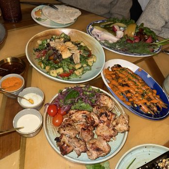 Maydan - Fattoush, Chicken Shish Taouk, Hearth Charred Carrots - Moroccan Near Me - Washington, DC, District of Columbia Maydan - Fattoush, Chicken Shish Taouk, Hearth Charred Carrots - Moroccan Near Me - Washington, DC, District of Columbia