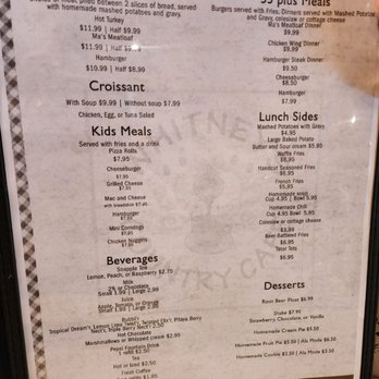 Whitney’s Country Cafe - Kids, seniors, sides, beverages, & desserts menu. - Sandwiches Near Me - Sandstone, Minnesota Whitney’s Country Cafe - Kids, seniors, sides, beverages, & desserts menu. - Sandwiches Near Me - Sandstone, Minnesota