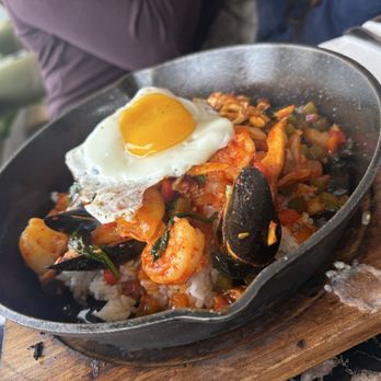Whisper - Seafood bibimbap - Breakfast & Brunch Near Me - San Mateo, California Whisper - Seafood bibimbap - Breakfast & Brunch Near Me - San Mateo, California