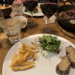 Colonel - Chateaubriand & Frites with Brandied Peppercorn Sauce