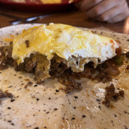 Picture of my demolished bohemian eggsody with the shredded steak. Picture of my demolished bohemian eggsody with the shredded steak.