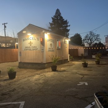 Marcel’s Drive-Thru - ows the outside of a restaurant - Coffee & Tea Near Me - Clearlake Oaks, California