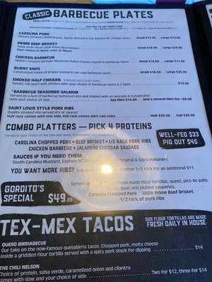 Menu photo 8 Midwood Smokehouse Raleigh, NC