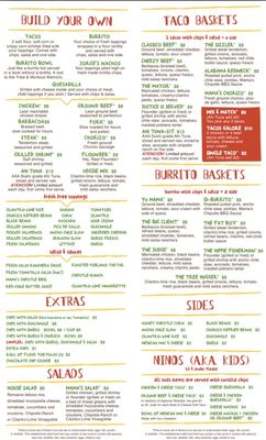 Menu photo 2 Taco Mama - Twickenham Huntsville, AL Menu photo 2 Taco Mama - Twickenham Huntsville, AL