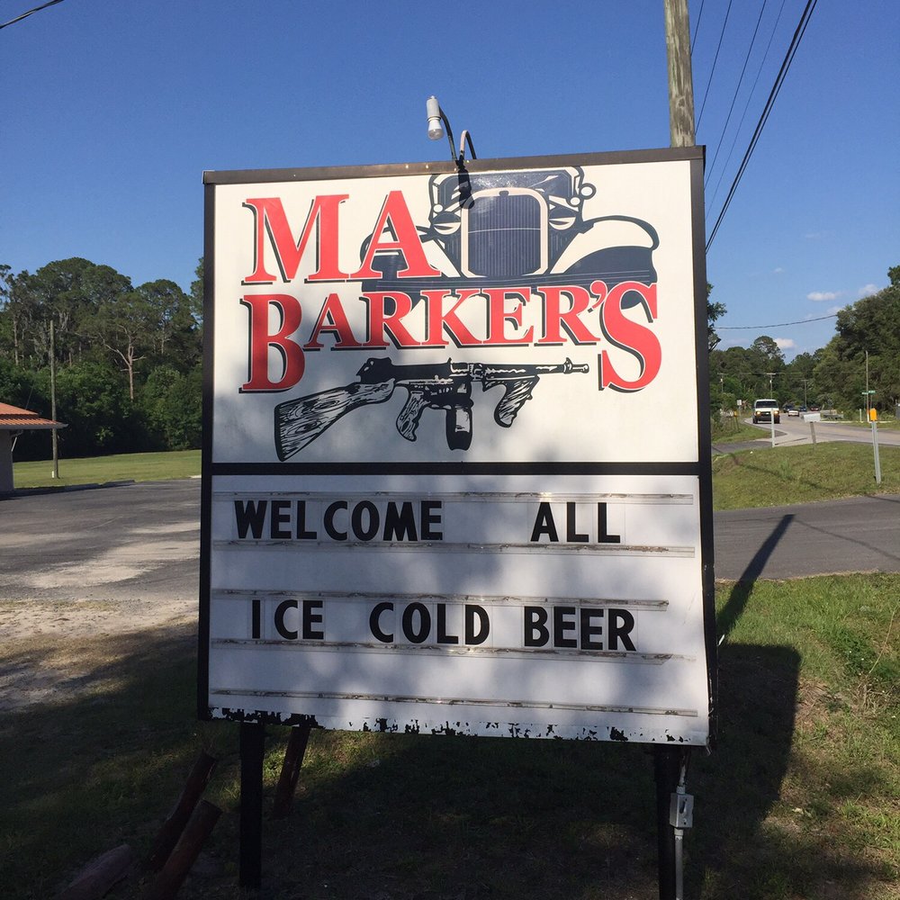 MA Barkers Hideaway - a sign for a cold beer - Bars Near Me - Ocklawaha, Florida MA Barkers Hideaway - a sign for a cold beer - Bars Near Me - Ocklawaha, Florida