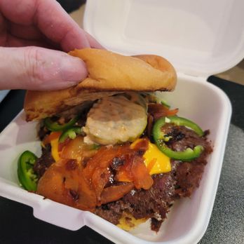 Hotline Burger - Hotline Burger before I ate it. - Burgers Near Me - Houston, Texas Hotline Burger - Hotline Burger before I ate it. - Burgers Near Me - Houston, Texas