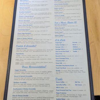 Galena Diner - Breakfast menu - Diners Near Me - Galena, Ohio