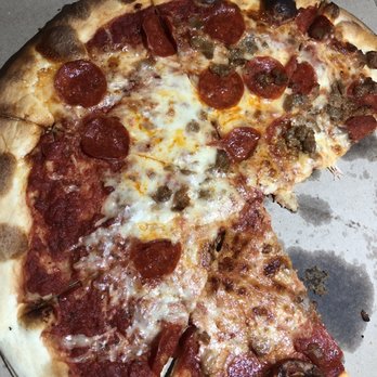 Village Pizza - Cheese pizza with sausage and pepperoni. - Pizza Near Me - Killeen, Texas Village Pizza - Cheese pizza with sausage and pepperoni. - Pizza Near Me - Killeen, Texas