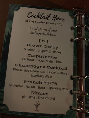 Menu photo 4 Proper Fort Worth, TX
