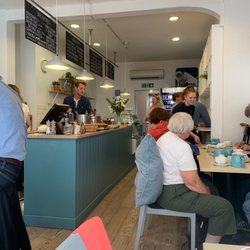 Blue Quails Deli - Looking at the bar