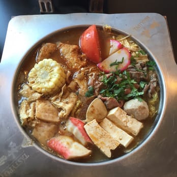 Tasty Pot - Beef hot soup (looks just like the one at BP and tastes almost the same) - Taiwanese Near Me - Newark, California Tasty Pot - Beef hot soup (looks just like the one at BP and tastes almost the same) - Taiwanese Near Me - Newark, California