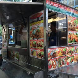 New York Chicken, Lamb Gyro, Falaffel & Rice Food Cart - Front