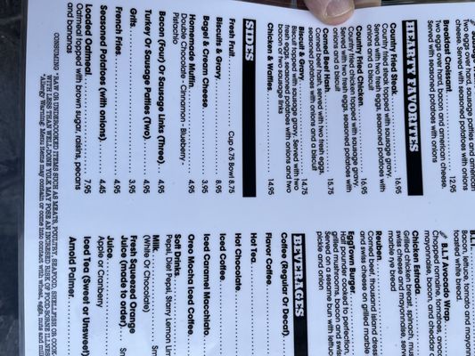 Menu photo 4 EggTown Palm Harbor, FL