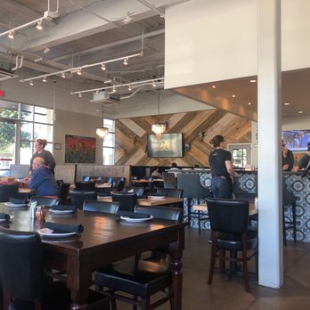 Cane Rosso - Front seating area - Pizza Near Me - Frisco, Texas Cane Rosso - Front seating area - Pizza Near Me - Frisco, Texas