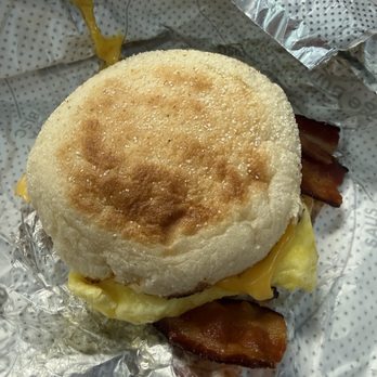 Chick-fil-A - Bacon, Egg & Cheese Muffin - Fast Food Near Me - Austin, Texas