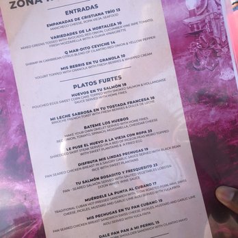 Zona De Cuba - Brunch menu - Cuban Near Me - Bronx, New York