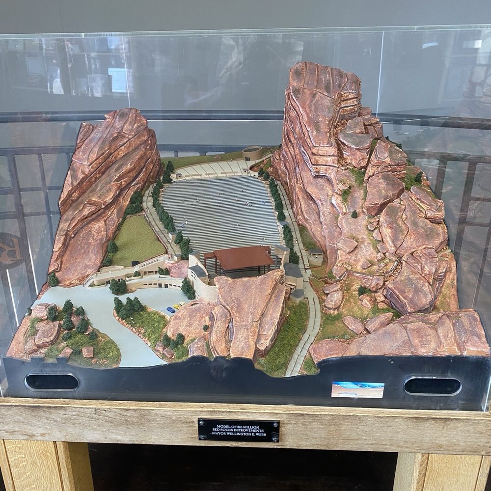 Red Rocks Park - Prototype of the park (inside of the museum). - Parks Near Me - Morrison, Colorado Red Rocks Park - Prototype of the park (inside of the museum). - Parks Near Me - Morrison, Colorado