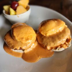 Garden Center Cafe - Special: Crab Cake Eggs Benedict