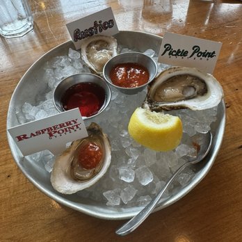 Sea Rocket Oyster House - 3 oysters - Cocktail Bars Near Me - Charlottetown, Prince Edward Island Sea Rocket Oyster House - 3 oysters - Cocktail Bars Near Me - Charlottetown, Prince Edward Island