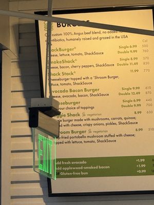 Menu photo 1 Shake Shack International Plaza Tampa, FL