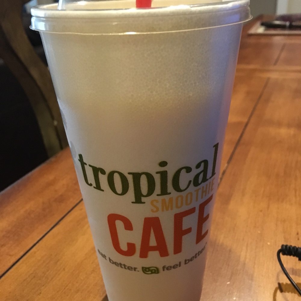 Tropical Smoothie Cafe - I got the Sunshine Smoothie it was delicious. - Juice Bars & Smoothies Near Me - Fredericksburg, Virginia