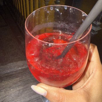 Hush Hush - Dirty glassware that we didn't notice until my girlfriend drank out of. - Cocktail Bars Near Me - El Paso, Texas