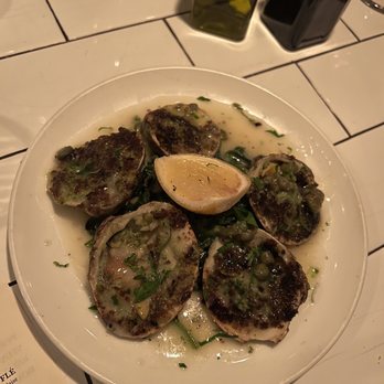 Cotenna - BAKED CLAMS WITH OREGANO LEMON SAUCE - Italian Near Me - New York, New York Cotenna - BAKED CLAMS WITH OREGANO LEMON SAUCE - Italian Near Me - New York, New York