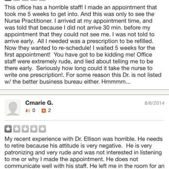 Ellison Gregory L, MD - In case you don't take the time to view the 6 reviews that are not recommended. - Family Practice Near Me - Tempe, Arizona Ellison Gregory L, MD - In case you don't take the time to view the 6 reviews that are not recommended. - Family Practice Near Me - Tempe, Arizona