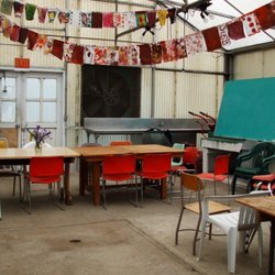 Learning Gardens Laboratory - A greenhouse classroom.
