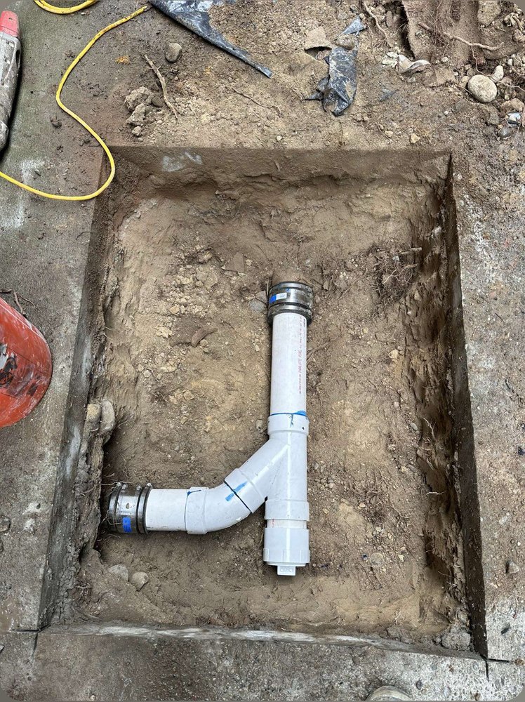 Slide of Pipers Drain Repair