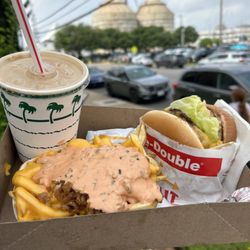 In-N-Out Burger - Double-double monster style