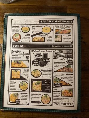 Menu photo 2 Unico Tokyo Pasta El Segundo, CA Menu photo 2 Unico Tokyo Pasta El Segundo, CA