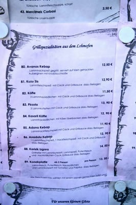 Menu photo 3 Konak Braunschweig, NI