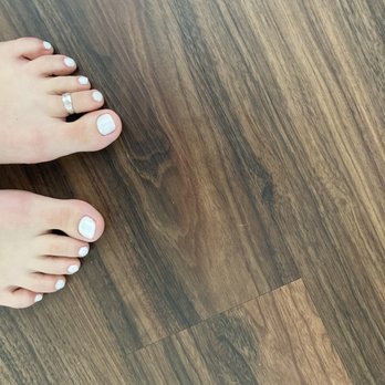 Simply Nail Bar - 12/14/22 White gel on toes + pedicure - Nail Salons Near Me - Hermosa Beach, California Simply Nail Bar - 12/14/22 White gel on toes + pedicure - Nail Salons Near Me - Hermosa Beach, California