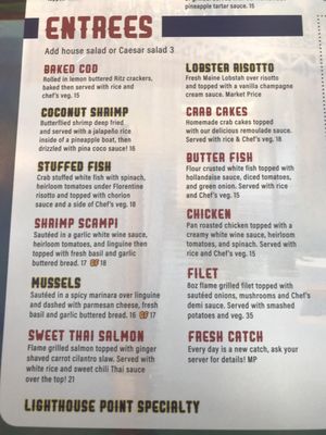 Menu photo 8 Lighthouse Point Bar & Grill The Villages, FL