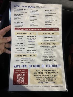 Menu photo 7 Tumble 22 Cedar Park, TX