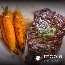 Maple Steak & Ale - CAB NY Strip